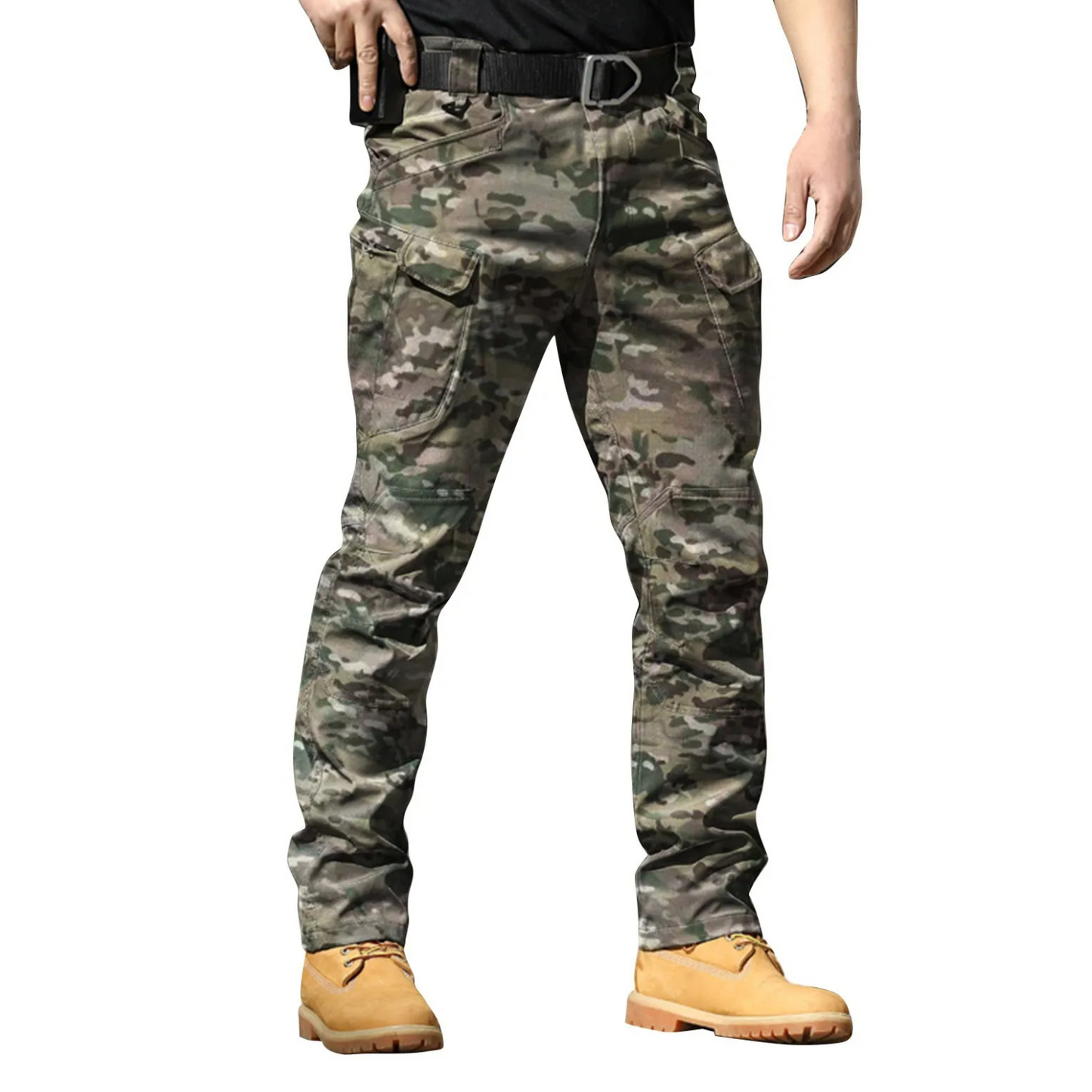 Men's Stylish Camouflage Multi-Pocket Cargo Pants | Perfect for Outdoor Activities